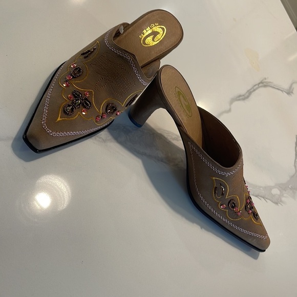 Roper NWOT Leather Mule Size 9 - Picture 9 of 9